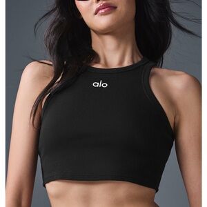 Alo Black Tank Top
